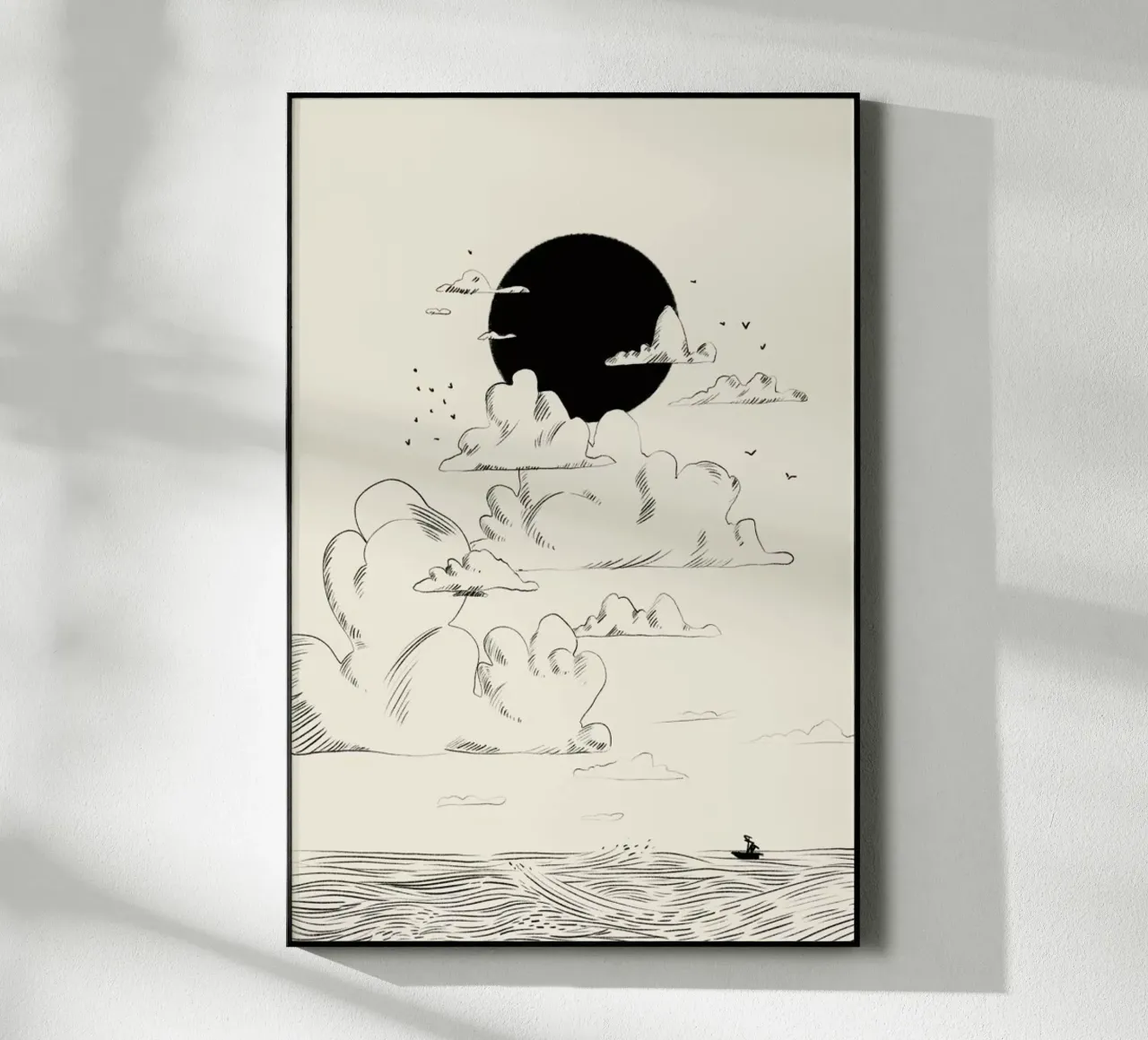 Clouds Above plexiglass da Graphite