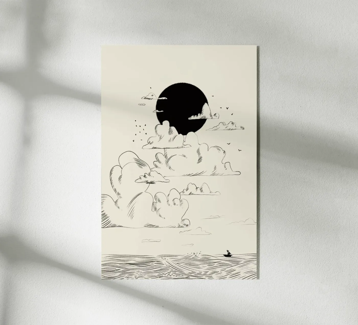 Clouds Above plexiglass da Graphite