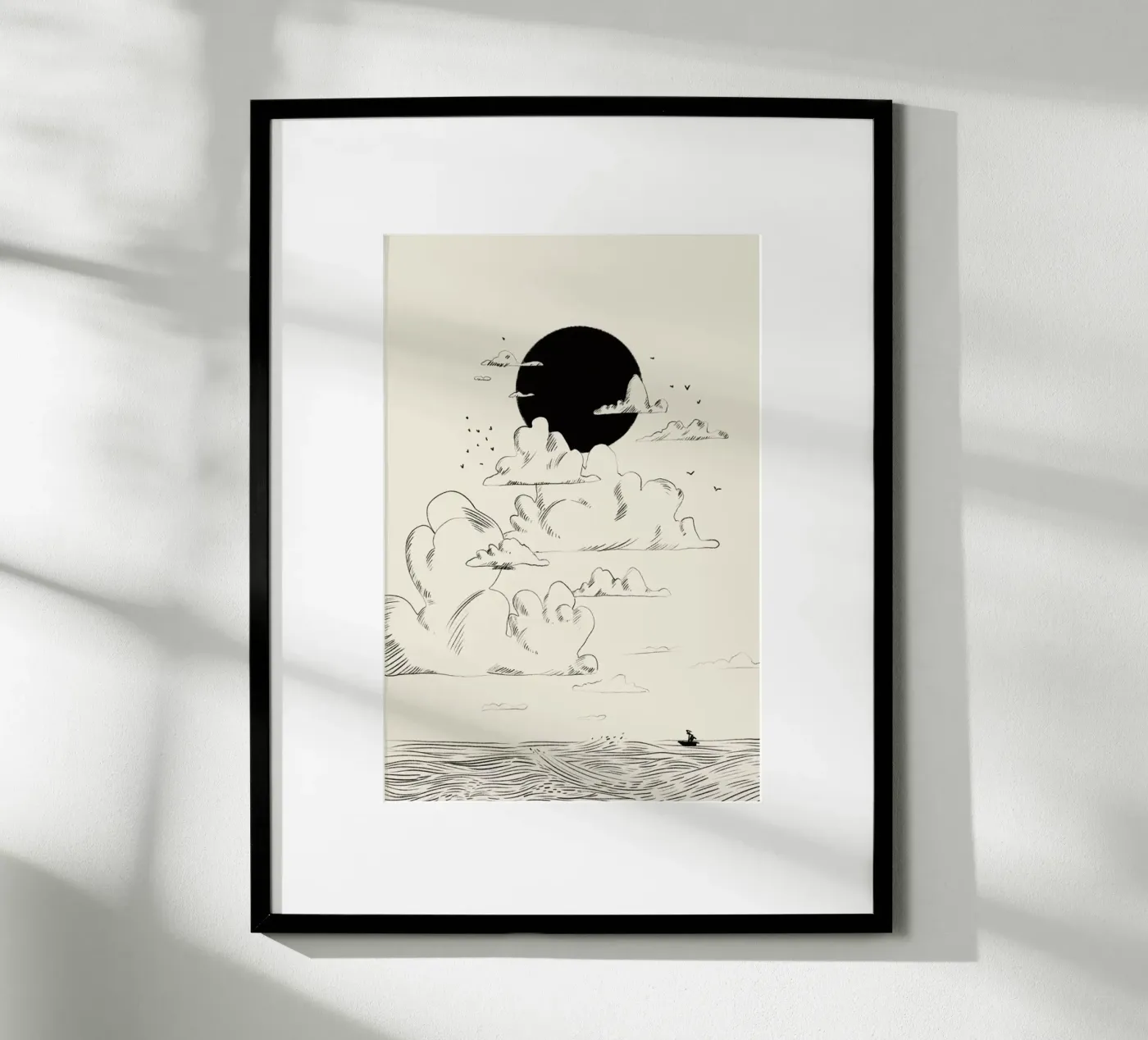 Clouds Above poster van Graphite