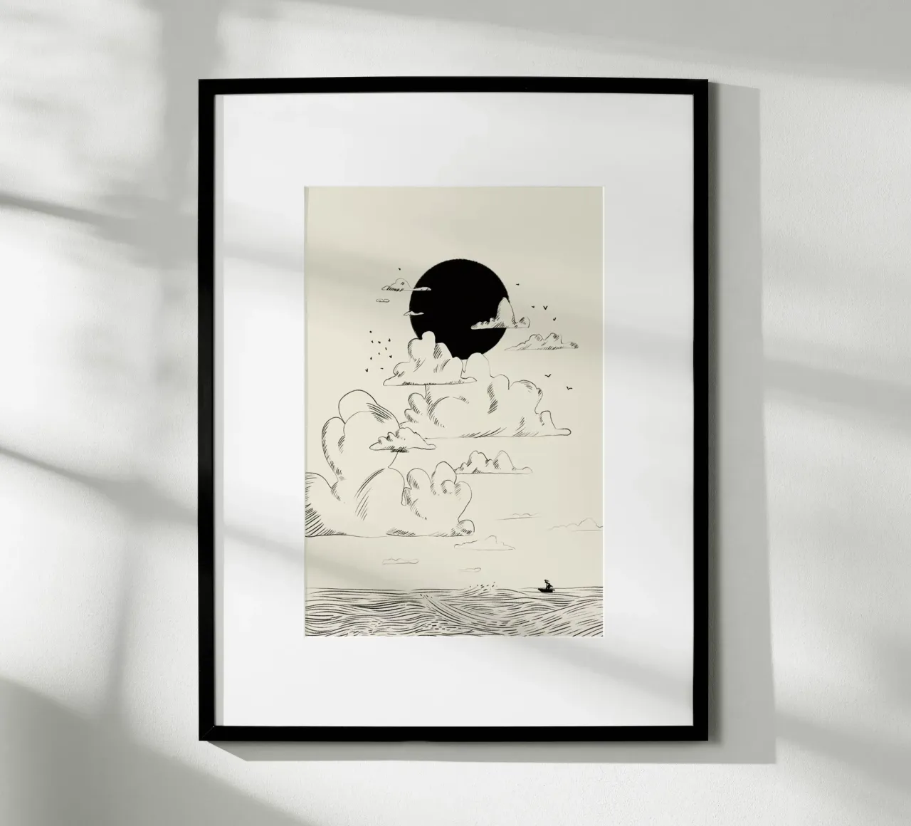 Clouds Above poster da Graphite