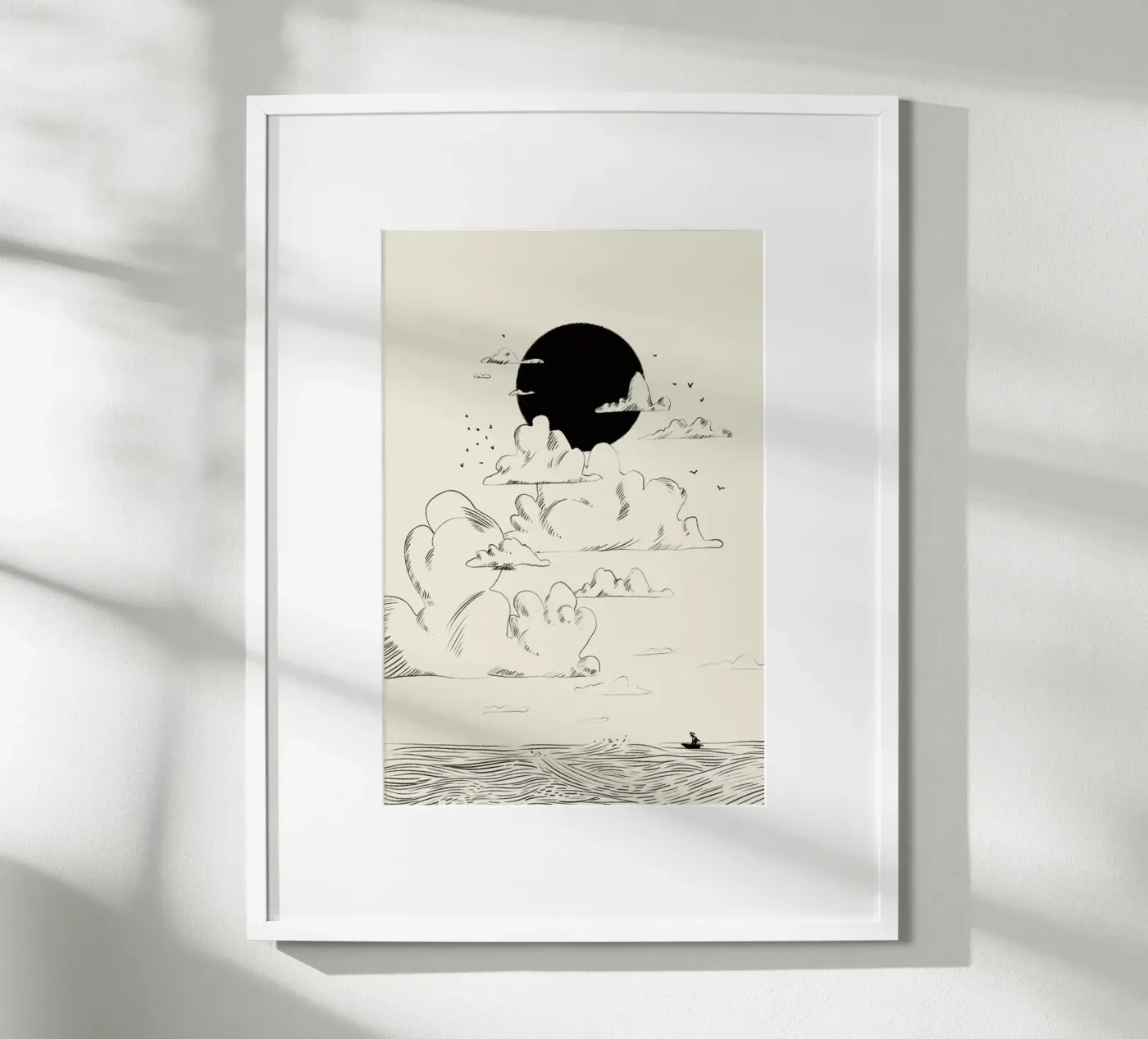 Clouds Above poster van Graphite
