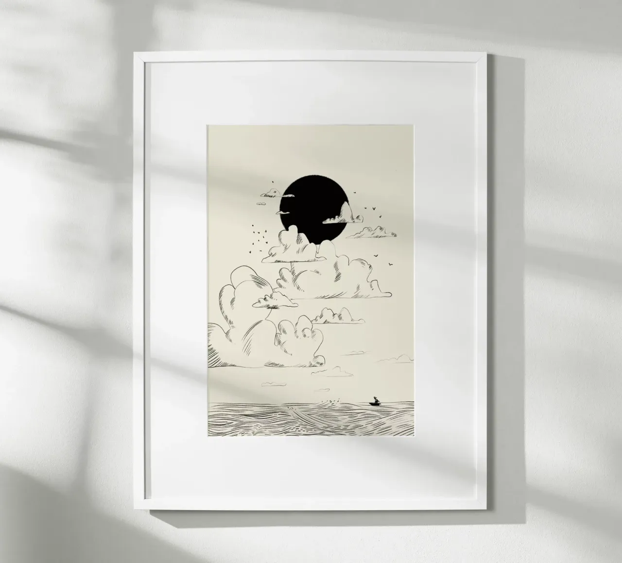 Clouds Above poster da Graphite