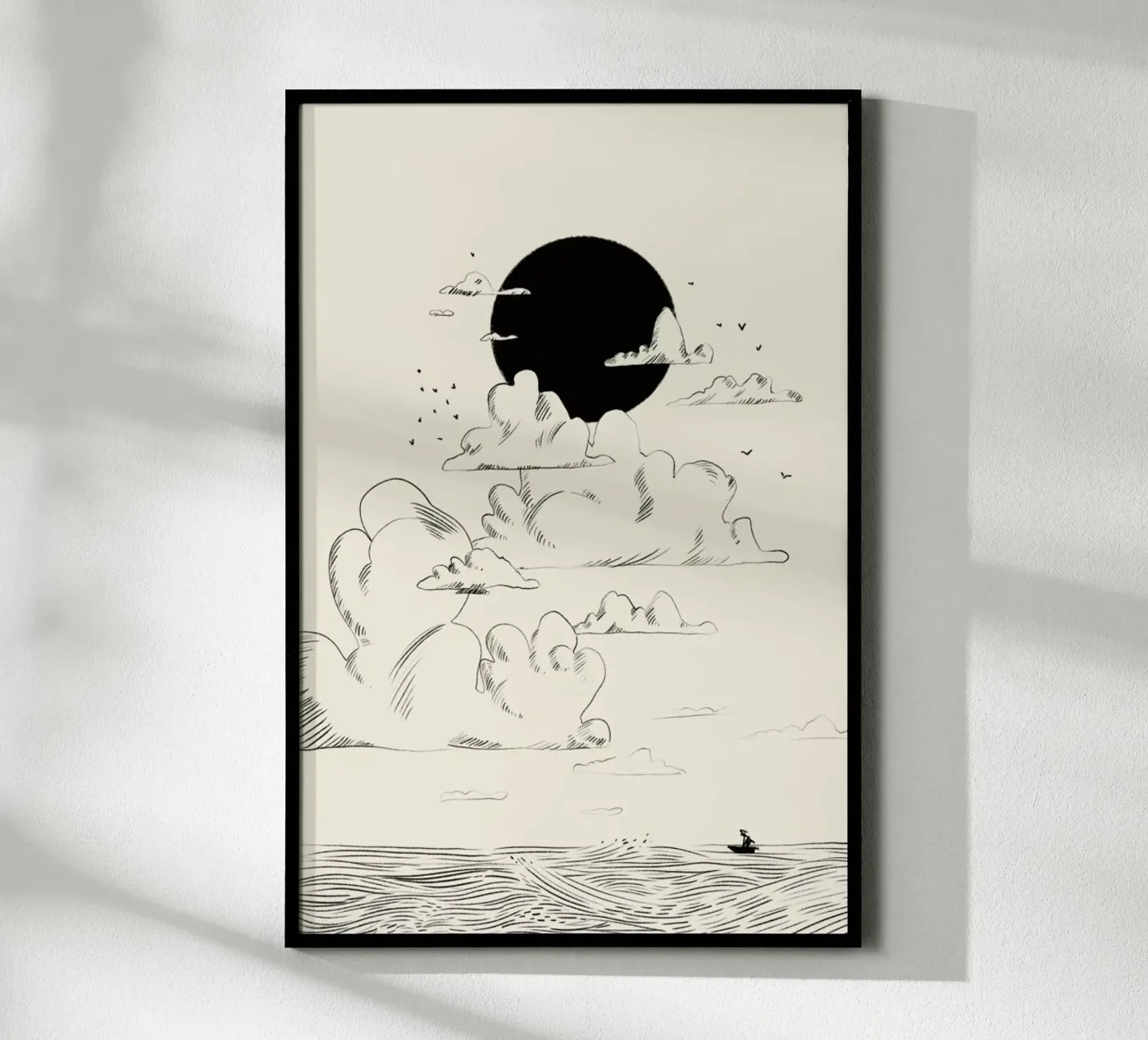 Clouds Above poster van Graphite