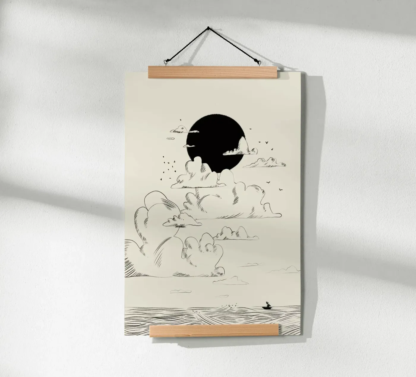 Clouds Above poster van Graphite