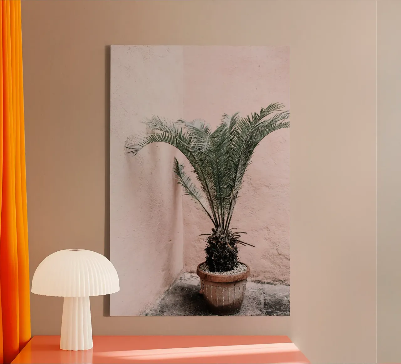 Quiete rustica tela con Cornice a cassetta da PhotoVibe Decor