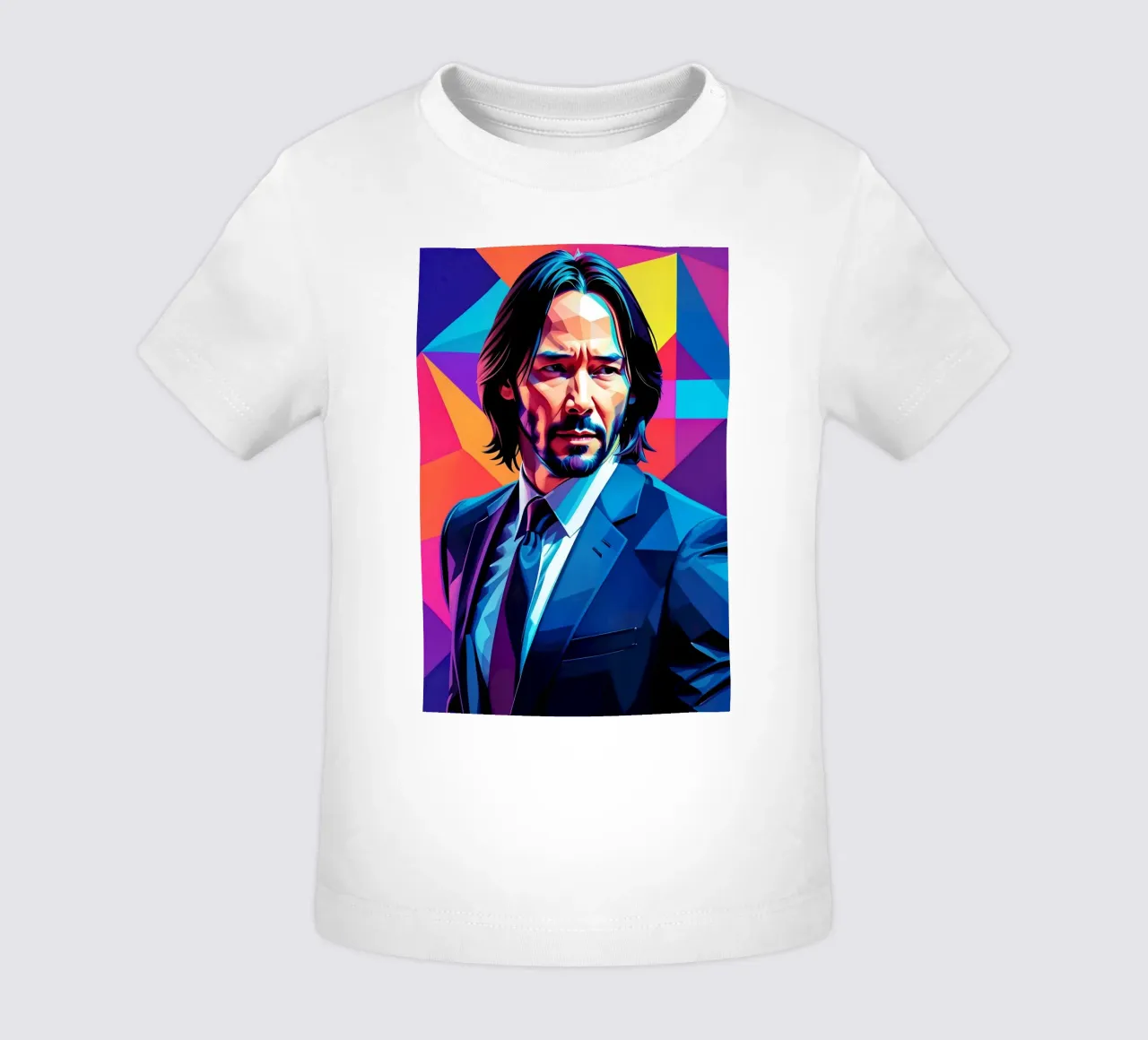 Keanu Reeves John wick wpap maglietta neonato da BONANZA