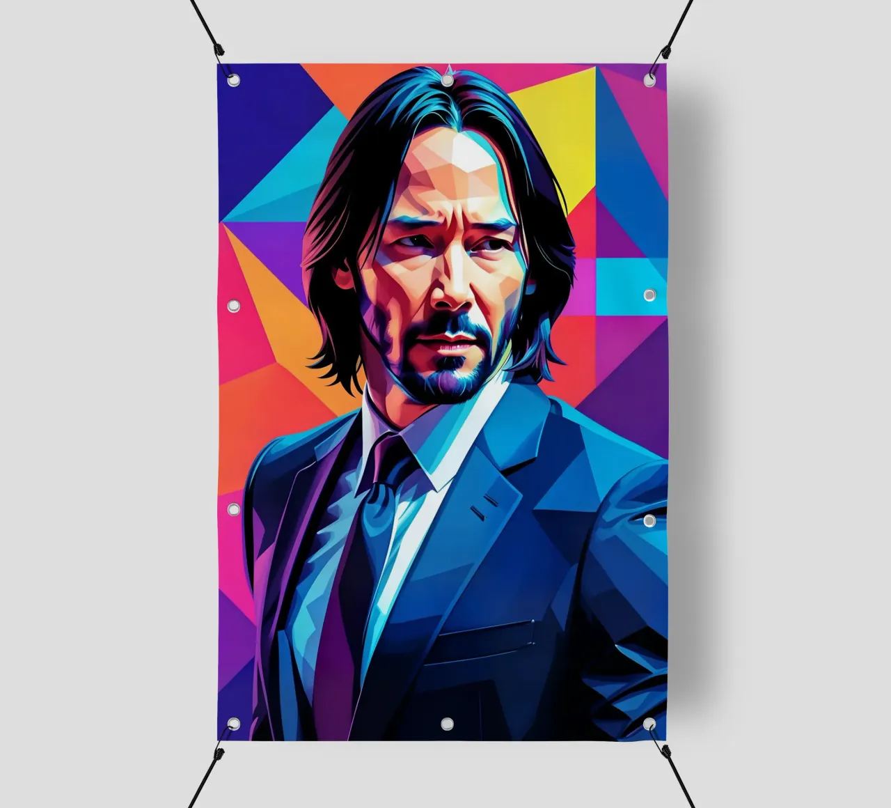 Keanu Reeves John wick wpap telo in pvc da BONANZA