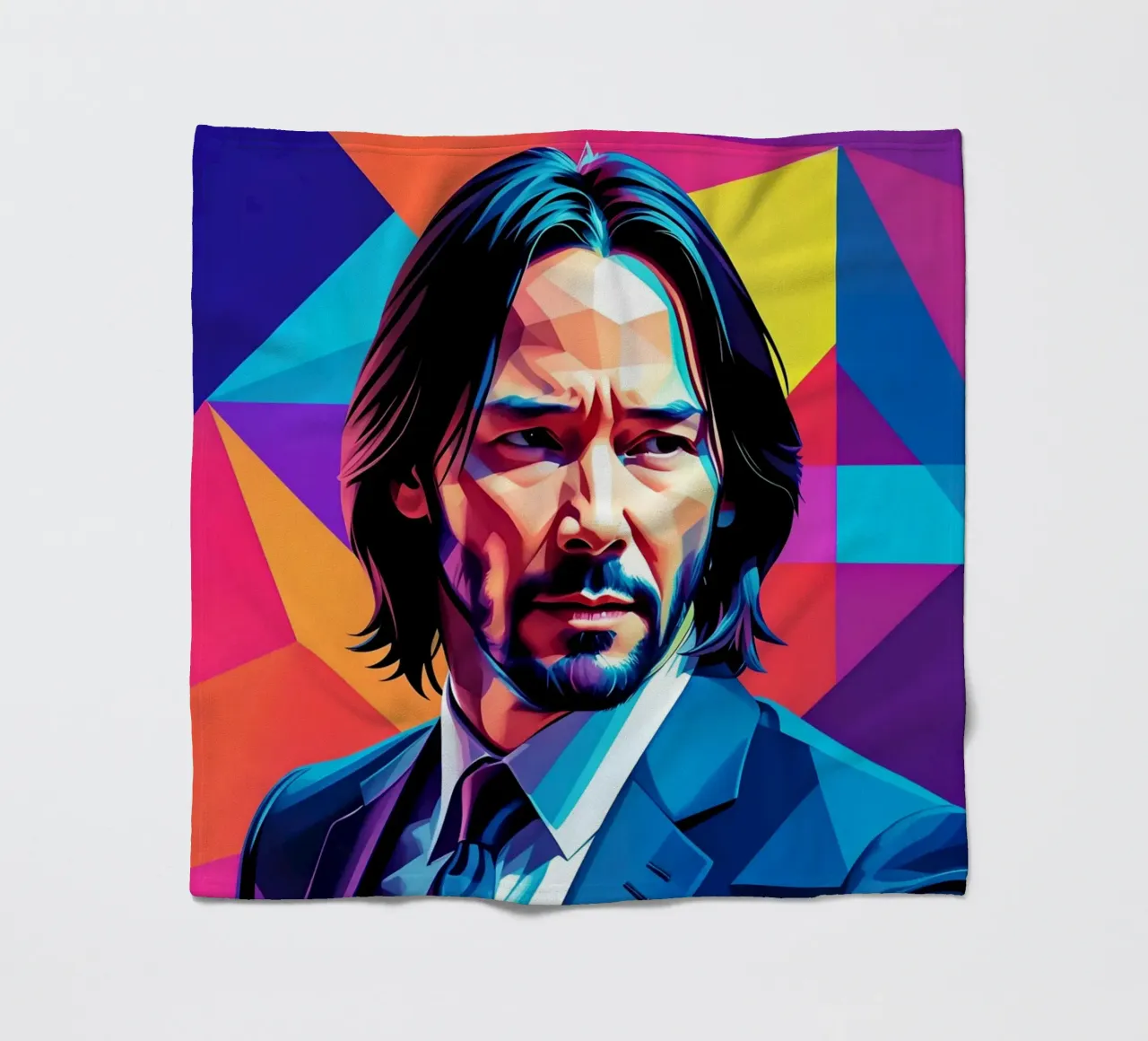 Keanu Reeves John wick wpap coperta in pile da BONANZA