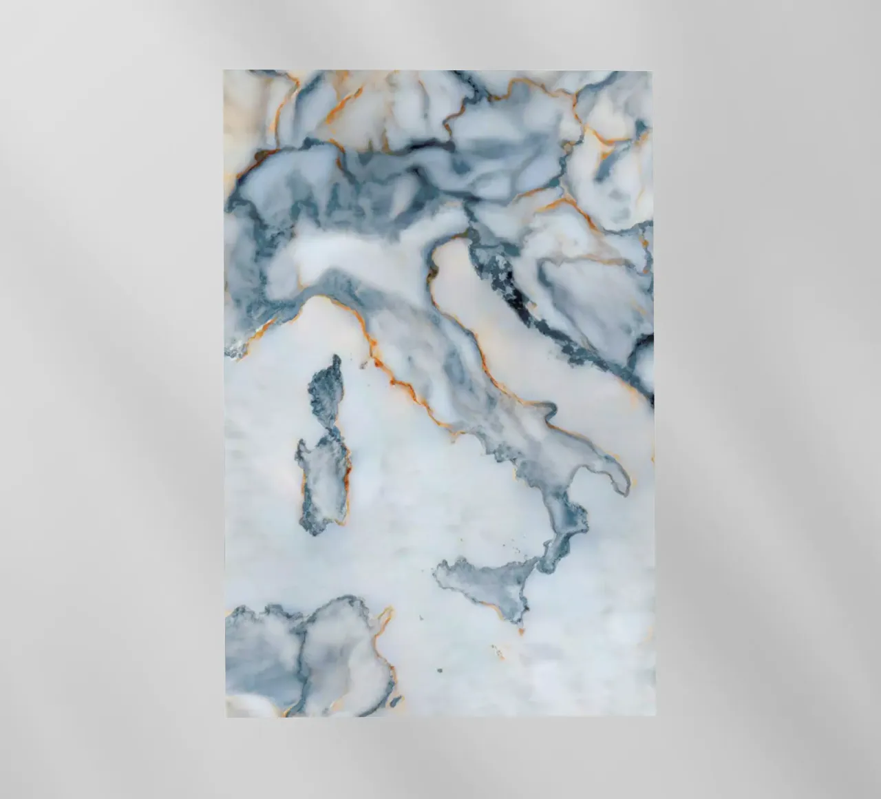 Italy Marble Map pellicola backlit da Octavian