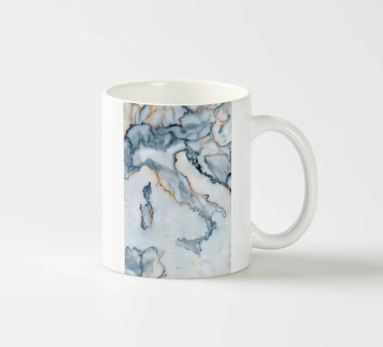Italy Marble Map tazza in ceramica da Octavian