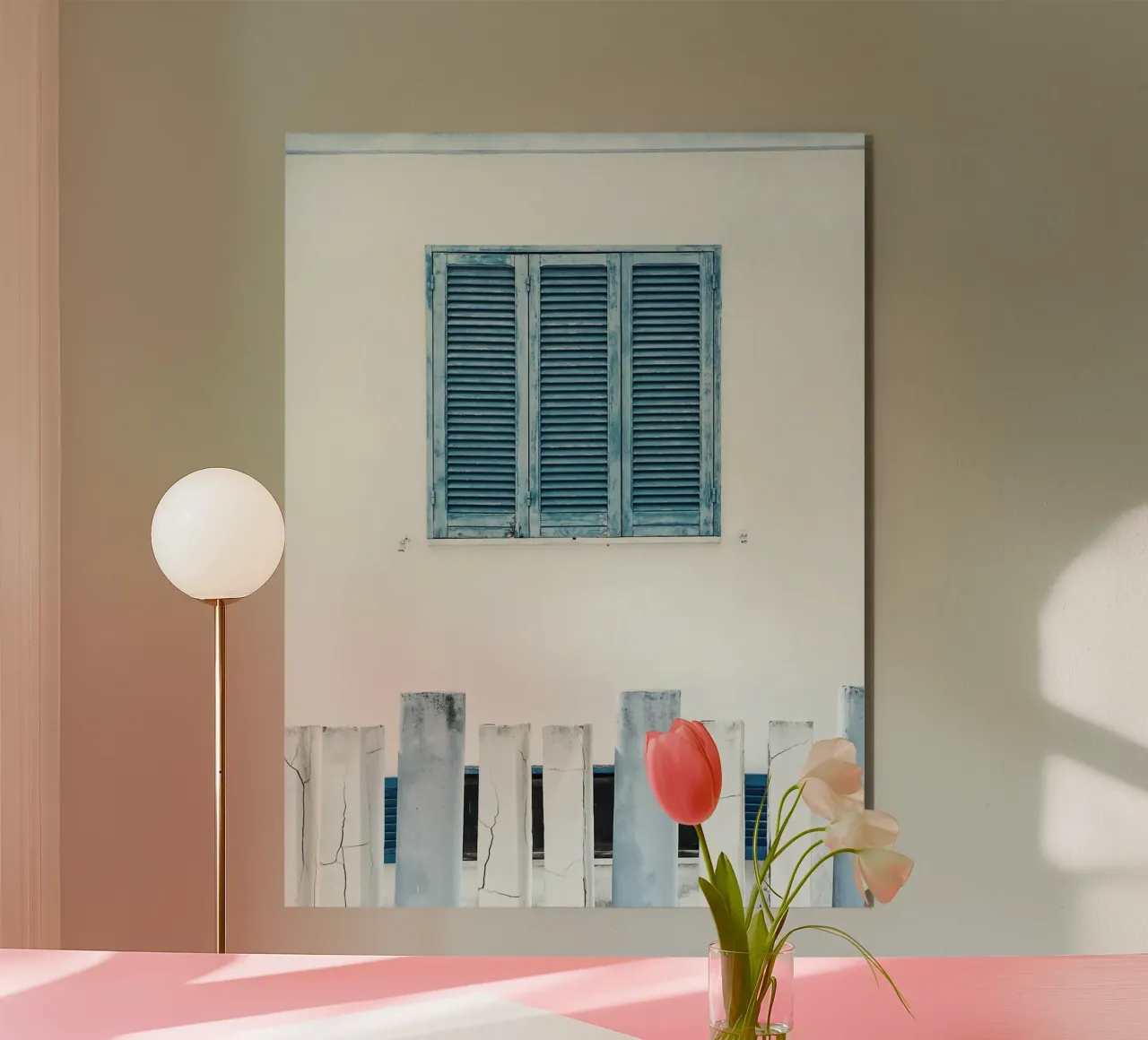 Quiete rustica alluminio dibond da PhotoVibe Decor