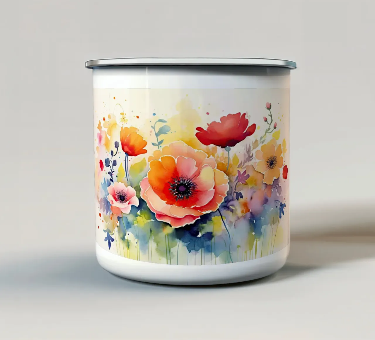Arte da parete di Imagine tazza in smalto da Imagine