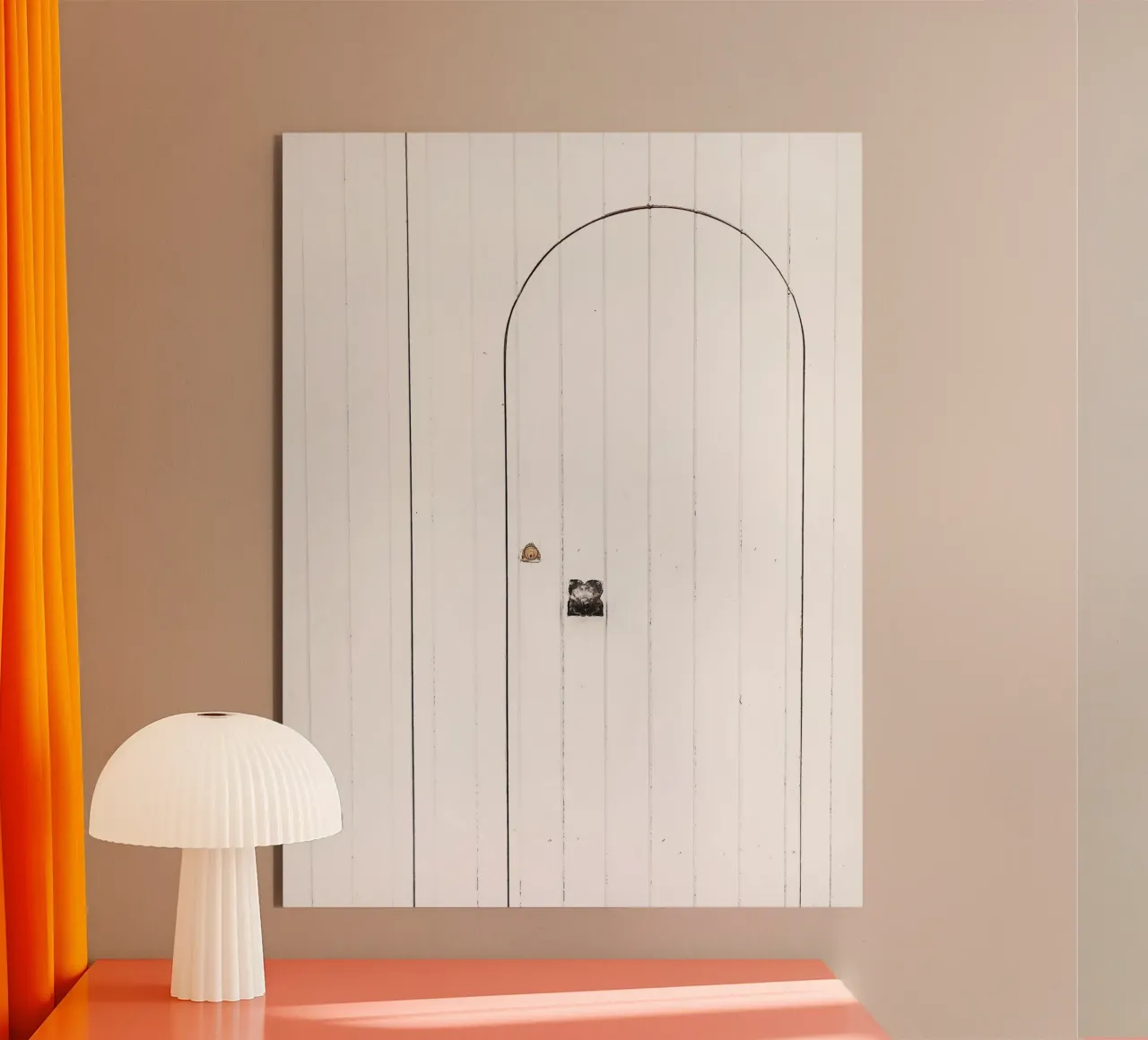Quiete rustica pannello forex da PhotoVibe Decor