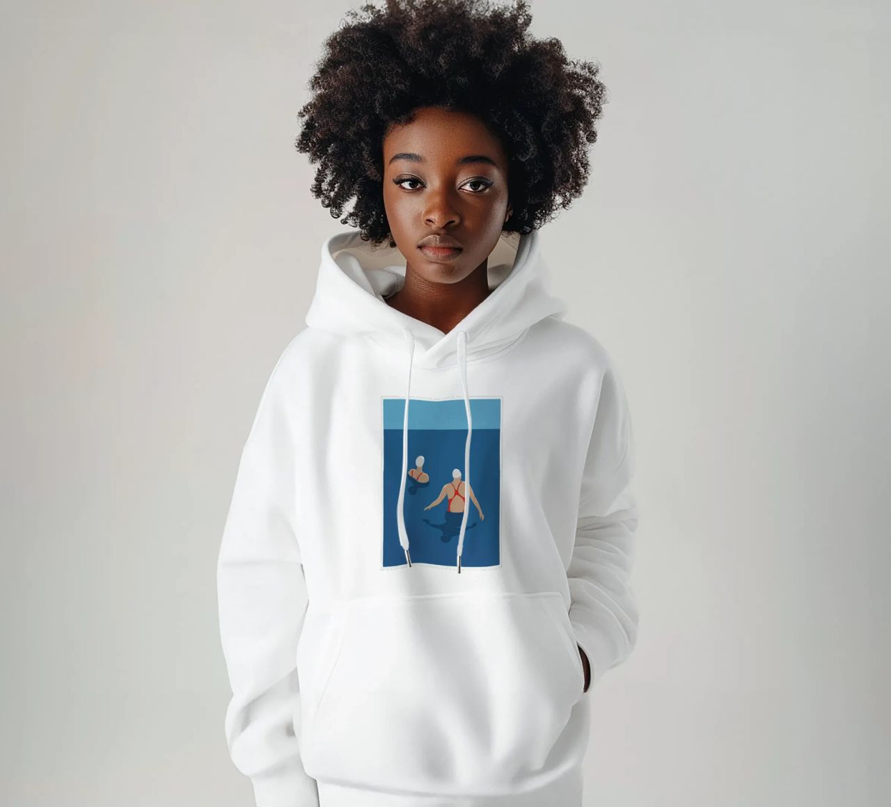 Tuffo in mare felpa con cappuccio da maryde shop