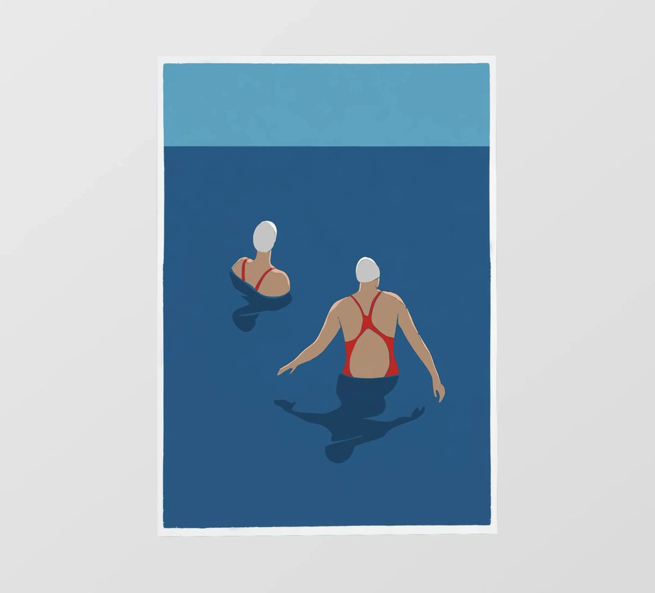 Tuffo in mare pellicola backlit da maryde shop