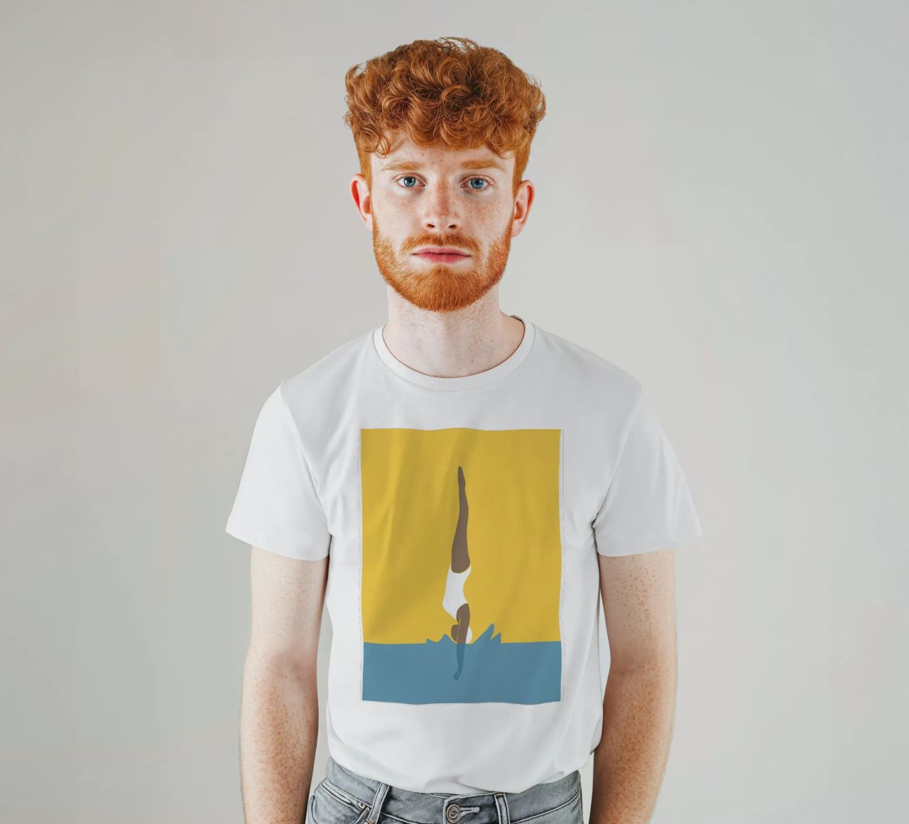 Ragazza subacquea t-shirt da maryde shop