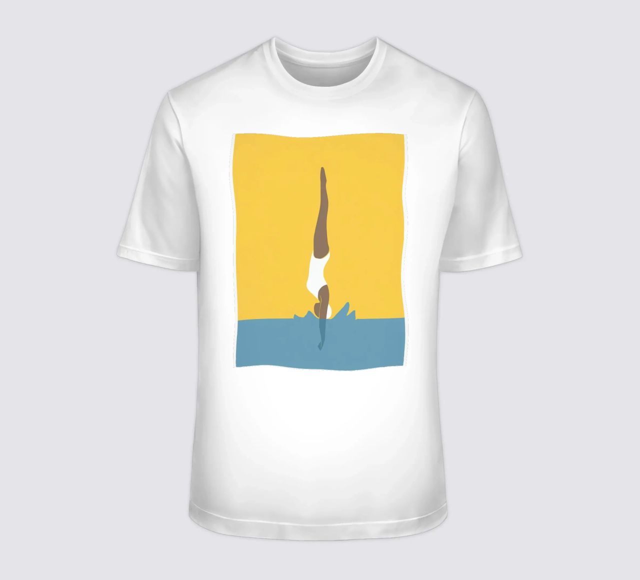 Ragazza subacquea t-shirt da maryde shop
