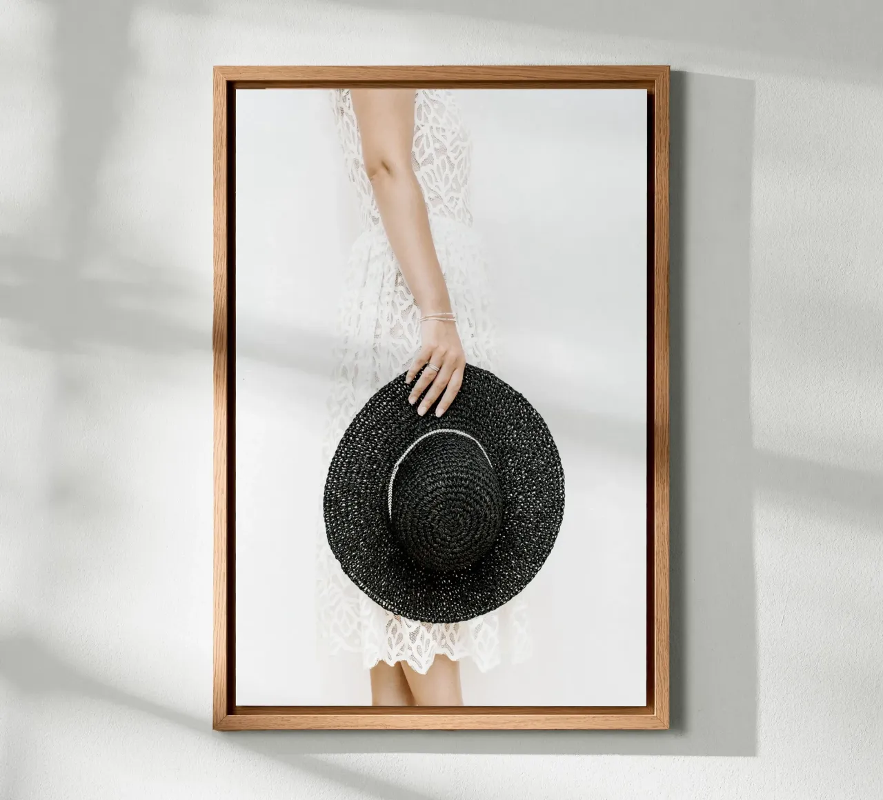 Quiete rustica tela con Cornice a cassetta da PhotoVibe Decor