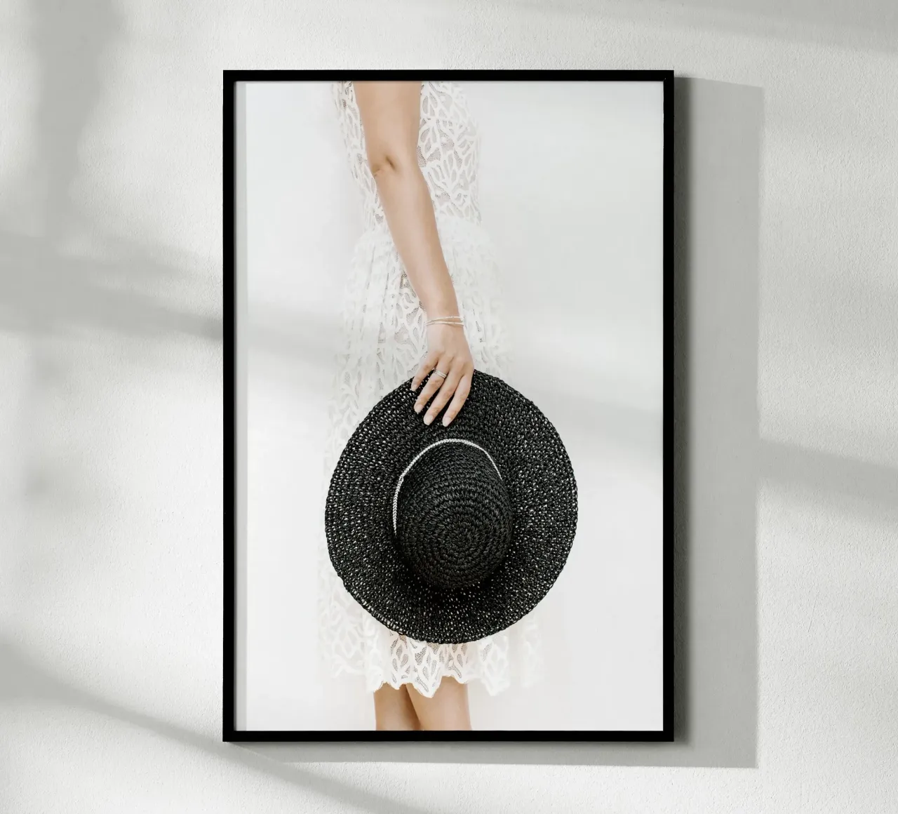 Quiete rustica poster con telaio in alluminio da PhotoVibe Decor