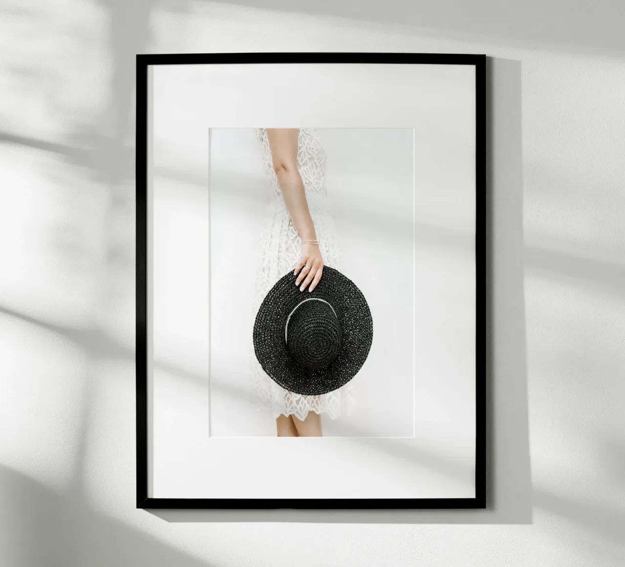 Quiete rustica poster con telaio in alluminio da PhotoVibe Decor