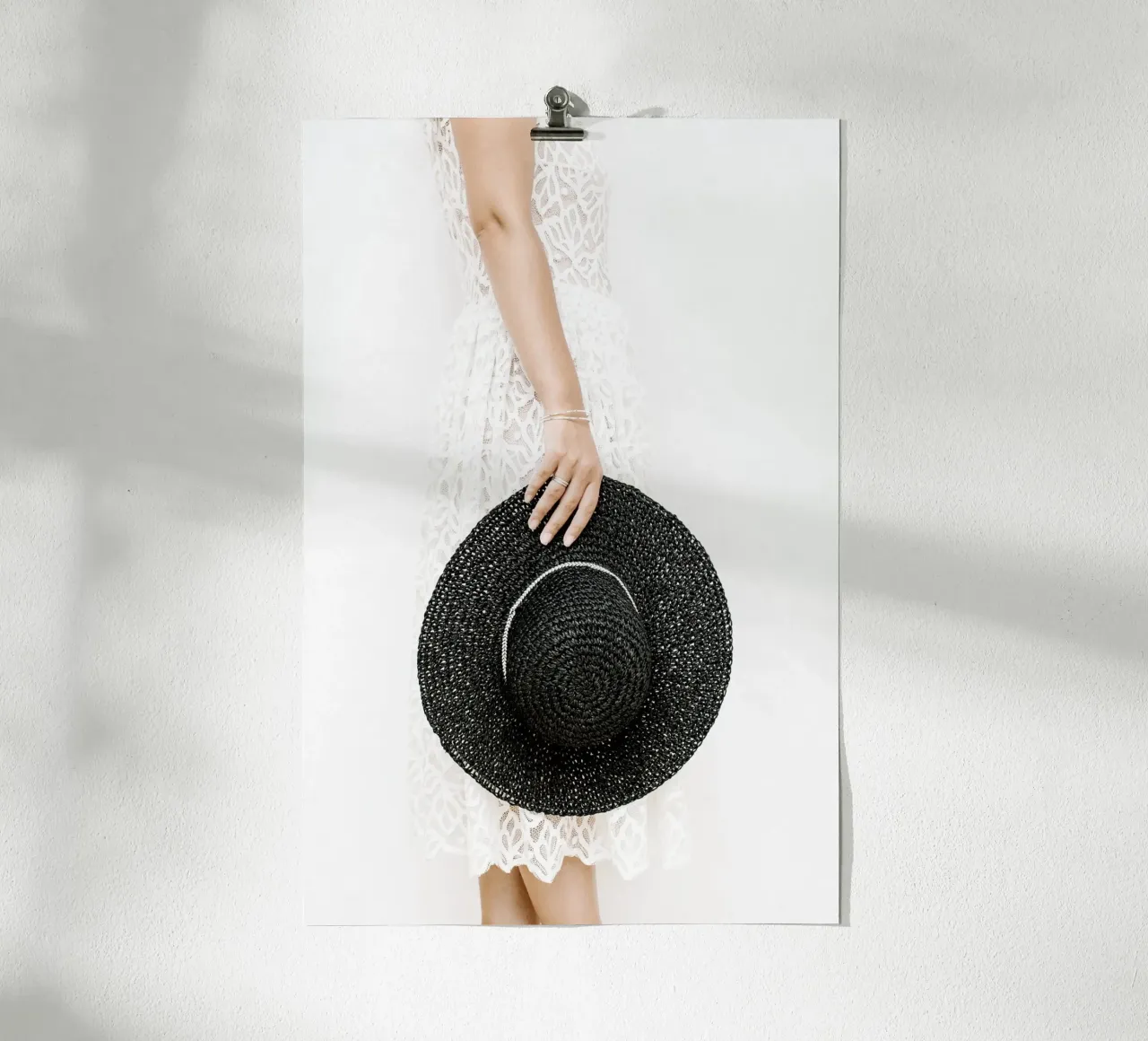 Quiete rustica poster con telaio in alluminio da PhotoVibe Decor