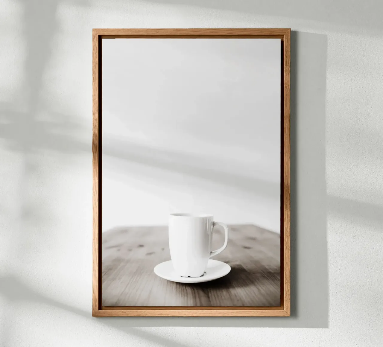 Quiete rustica tela con Cornice a cassetta da PhotoVibe Decor
