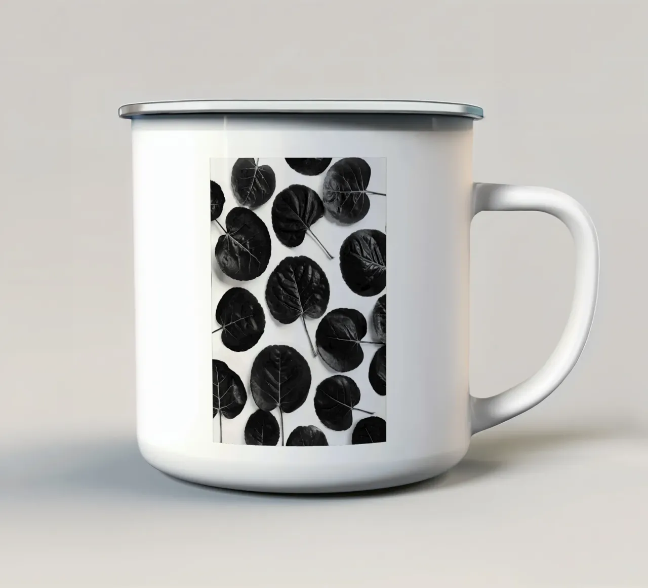 Quiete rustica tazza in smalto da PhotoVibe Decor