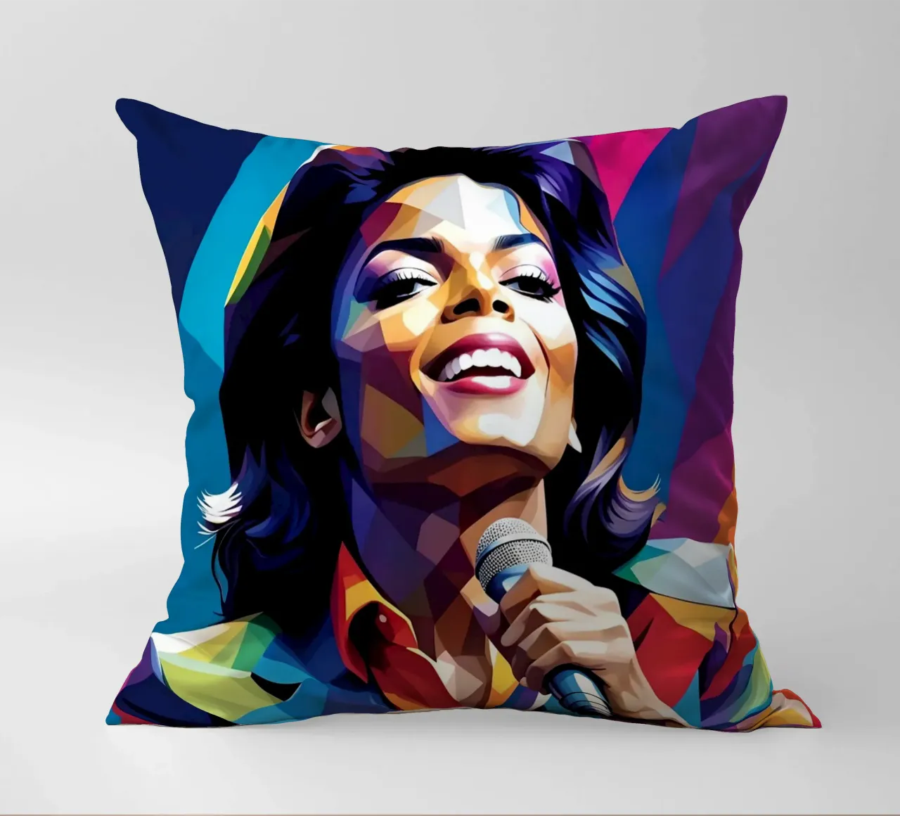Michael Jackson, pop art colorata cuscino da BONANZA