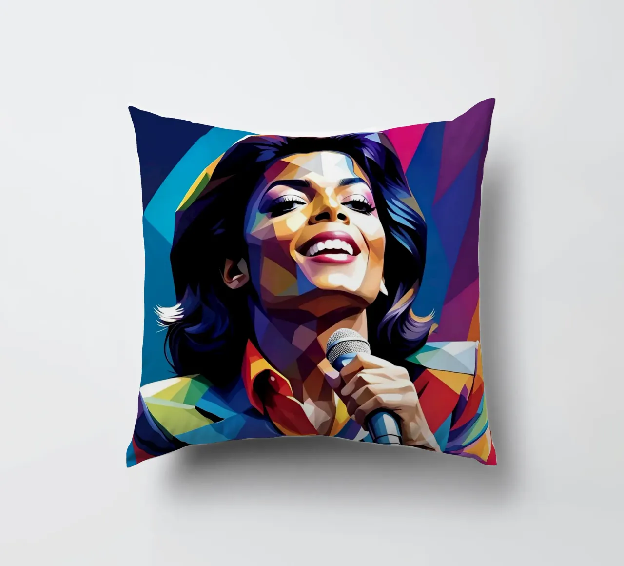 Michael Jackson, pop art colorata cuscino da BONANZA