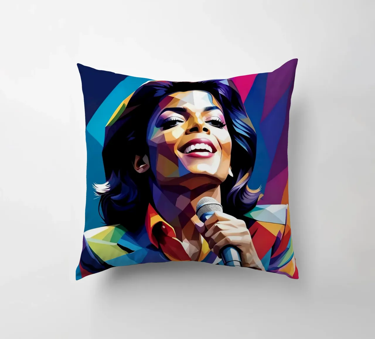 Michael Jackson, pop art colorata cuscino da BONANZA