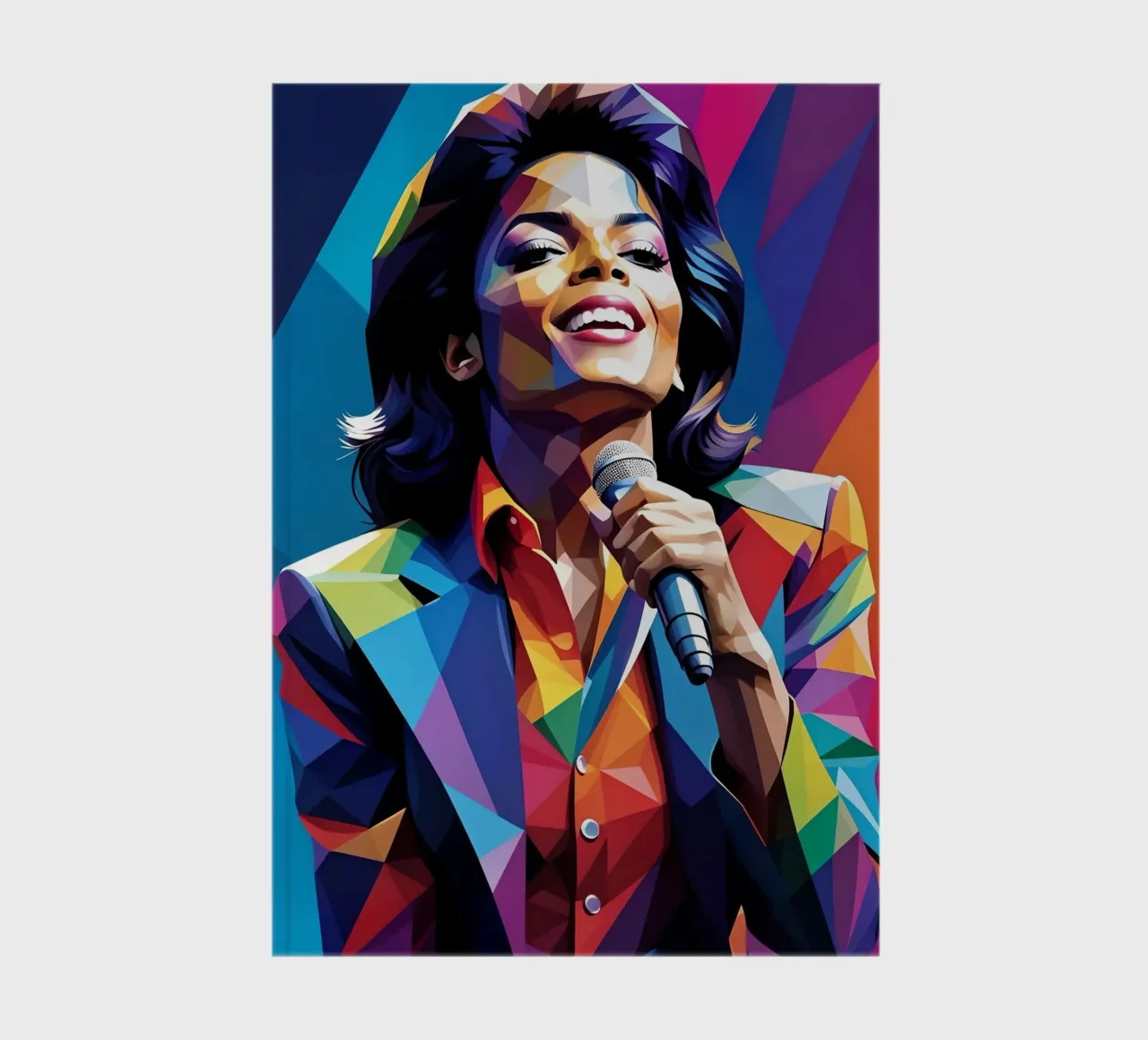Michael Jackson colorful pop art notebook by BONANZA