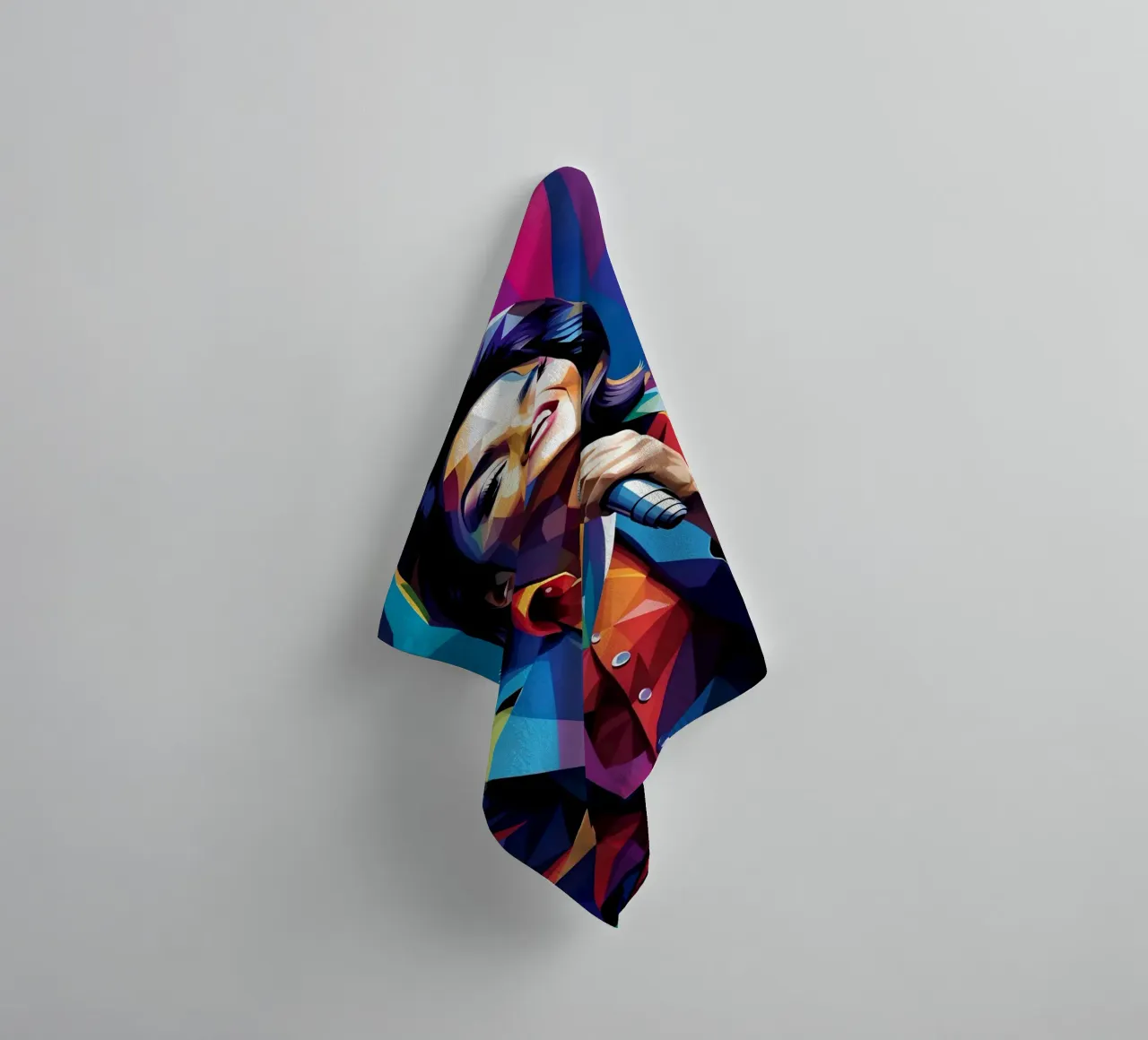 Michael Jackson, pop art colorata asciugamano da bagno da BONANZA