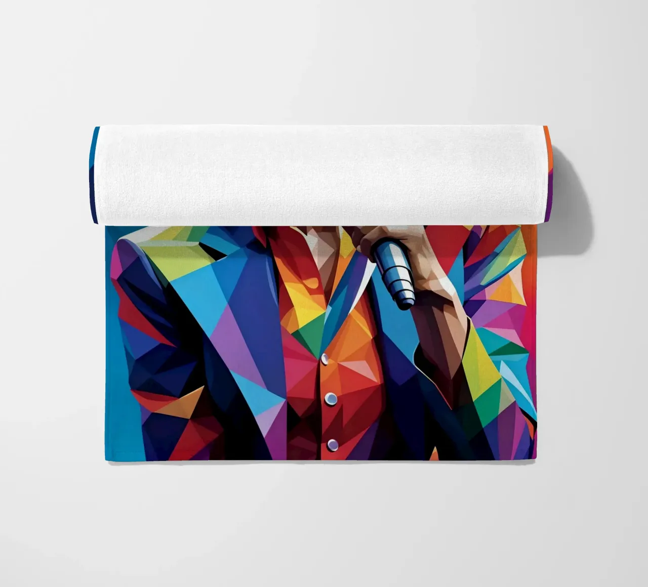 Michael Jackson, pop art colorata telo mare da BONANZA