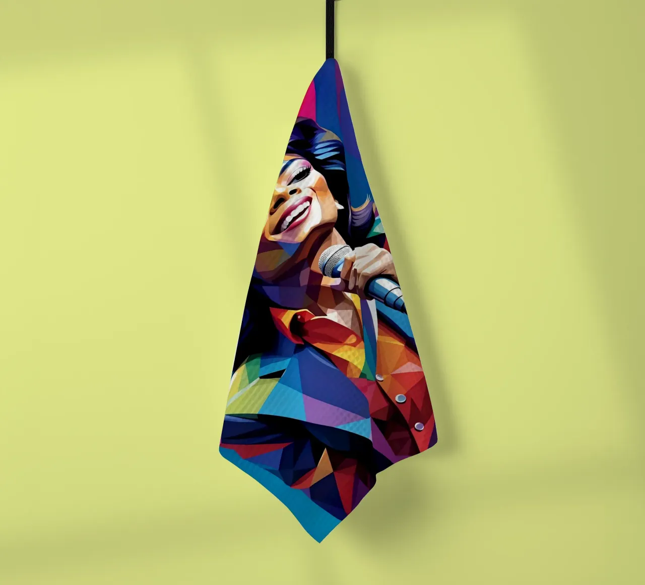 Michael Jackson, pop art colorata canovaccio da cucina da BONANZA