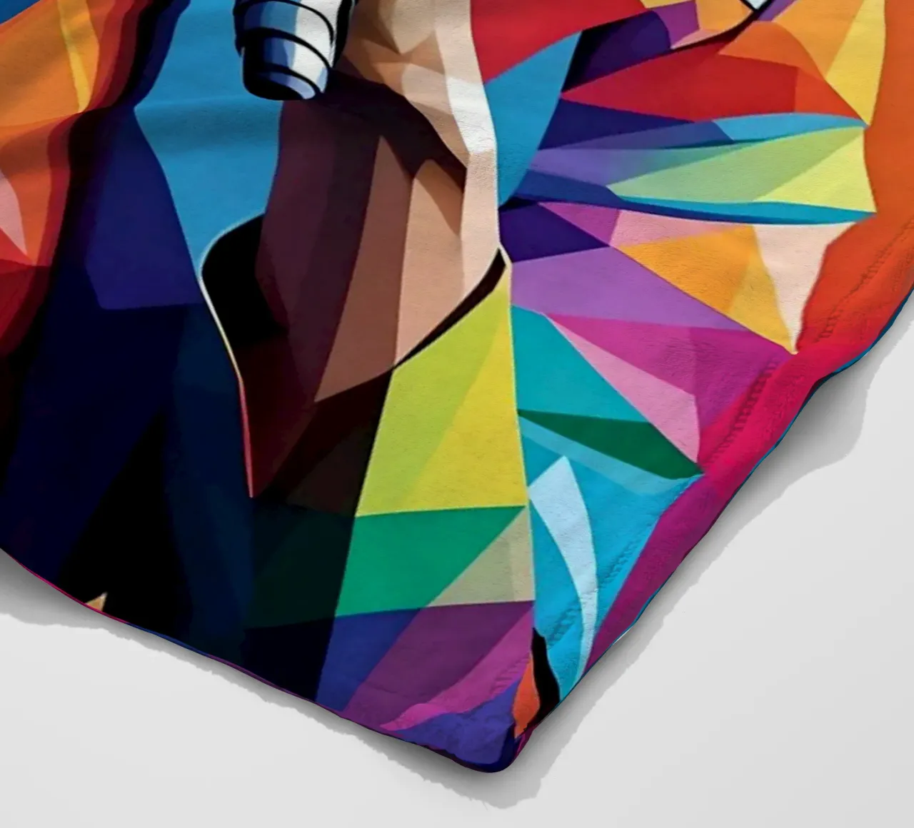Michael Jackson, pop art colorata coperta in pile da BONANZA
