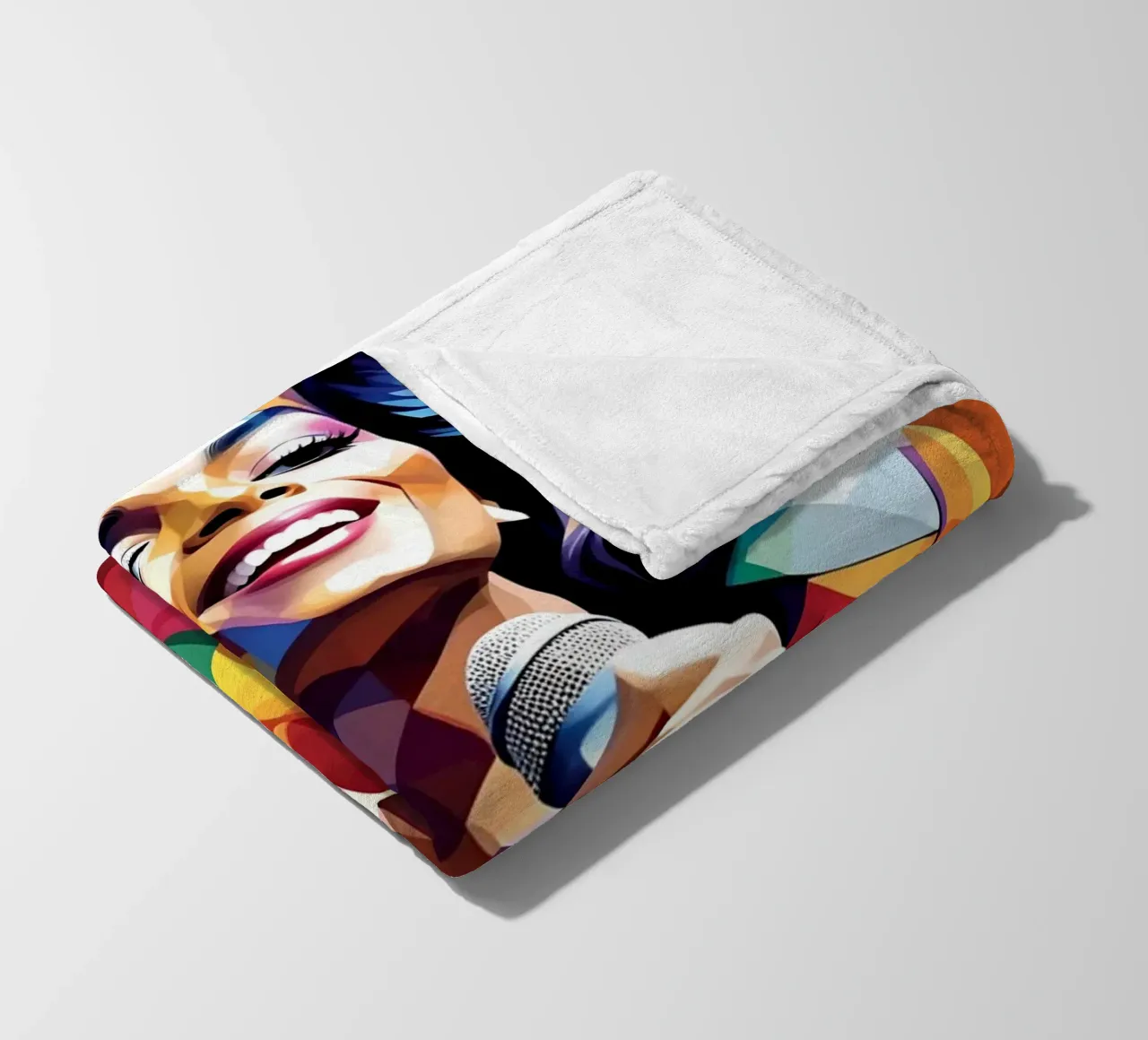 Michael Jackson, pop art colorata coperta in pile da BONANZA