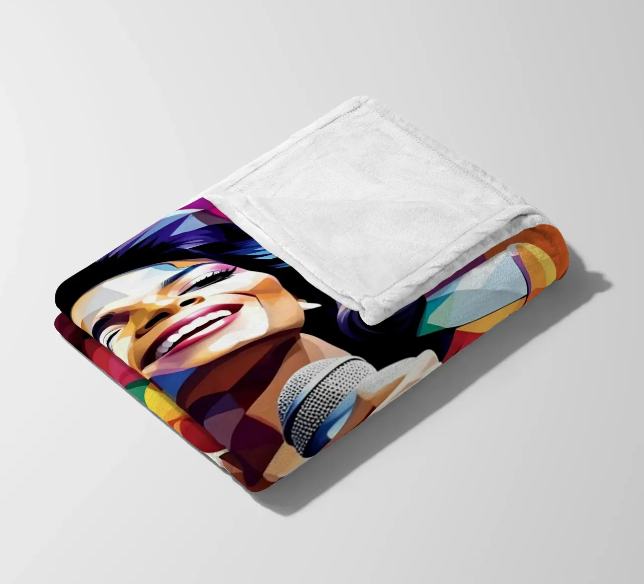 Michael Jackson, pop art colorata coperta in pile da BONANZA