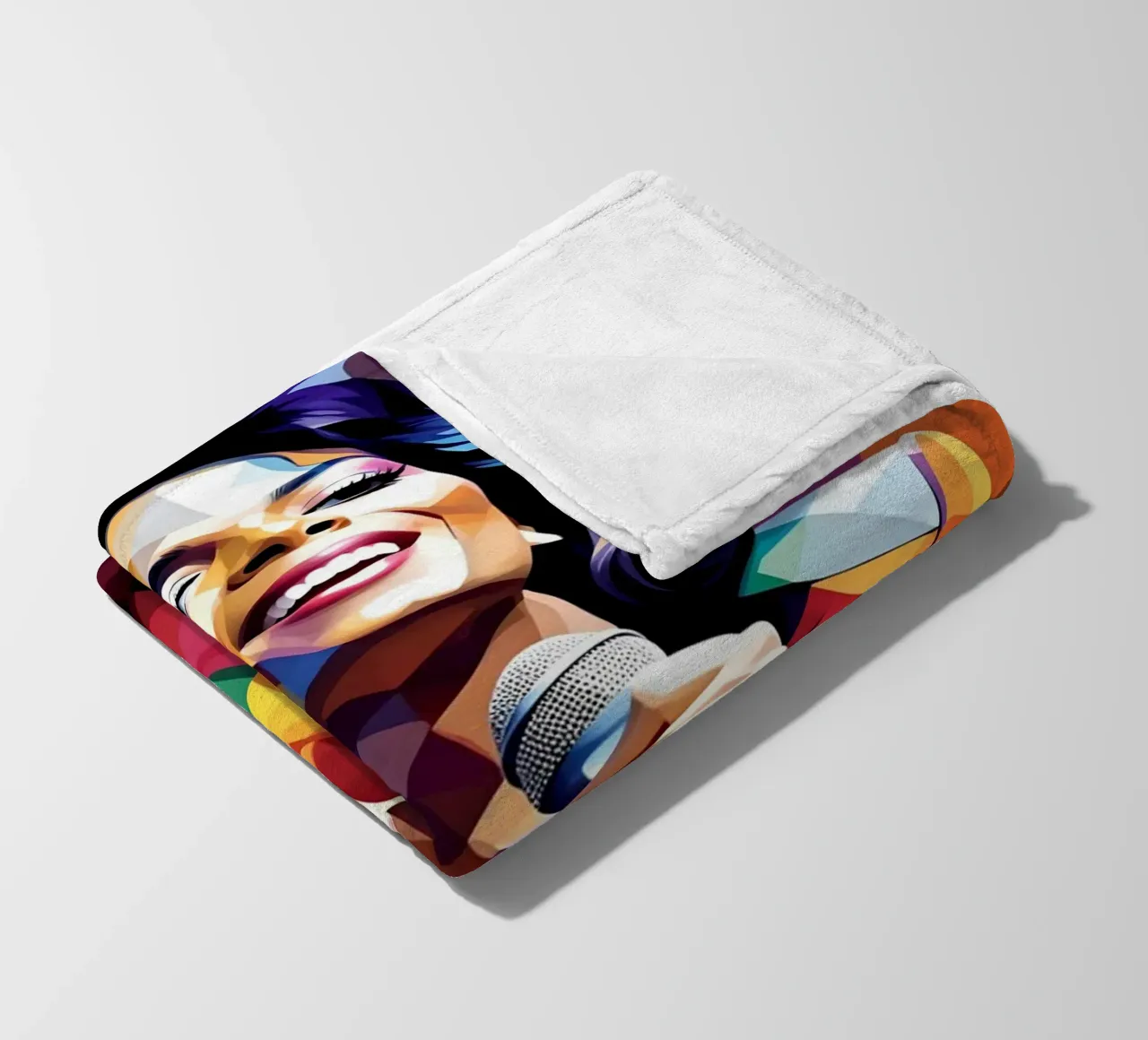 Michael Jackson, pop art colorata coperta in pile da BONANZA