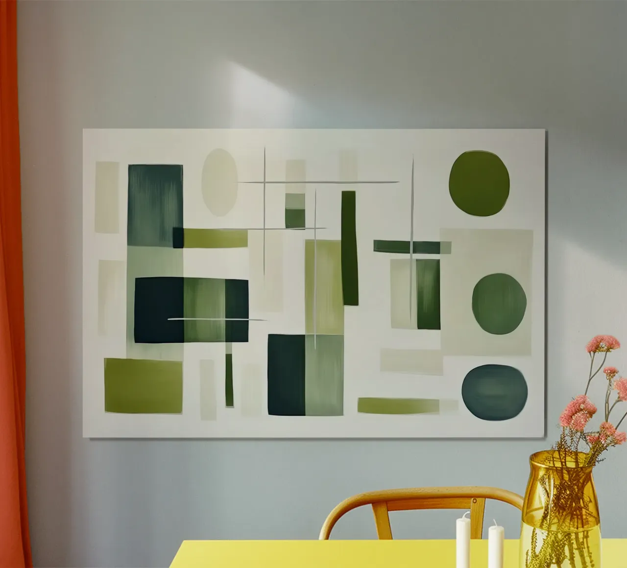 Arte da parete di Imagine poster con telaio in plastica da Imagine