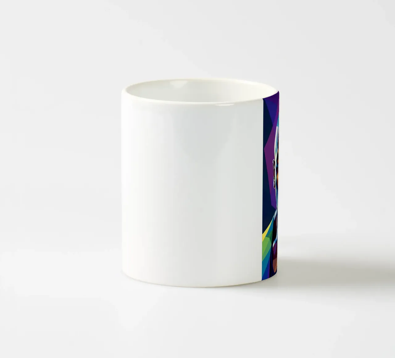 Mike Tyson pop art al neon tazza in ceramica da BONANZA