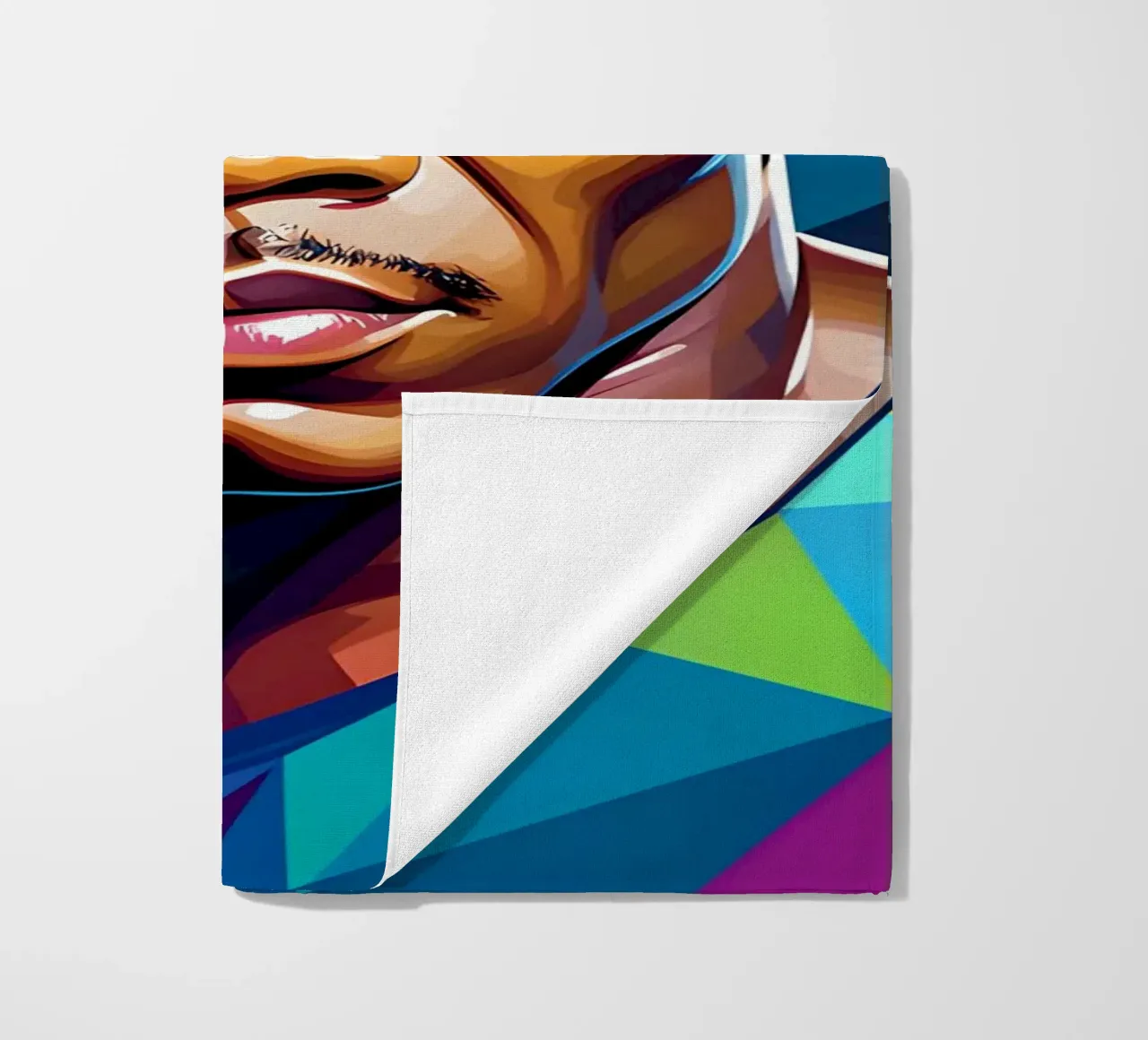 Mike Tyson pop art al neon telo mare da BONANZA