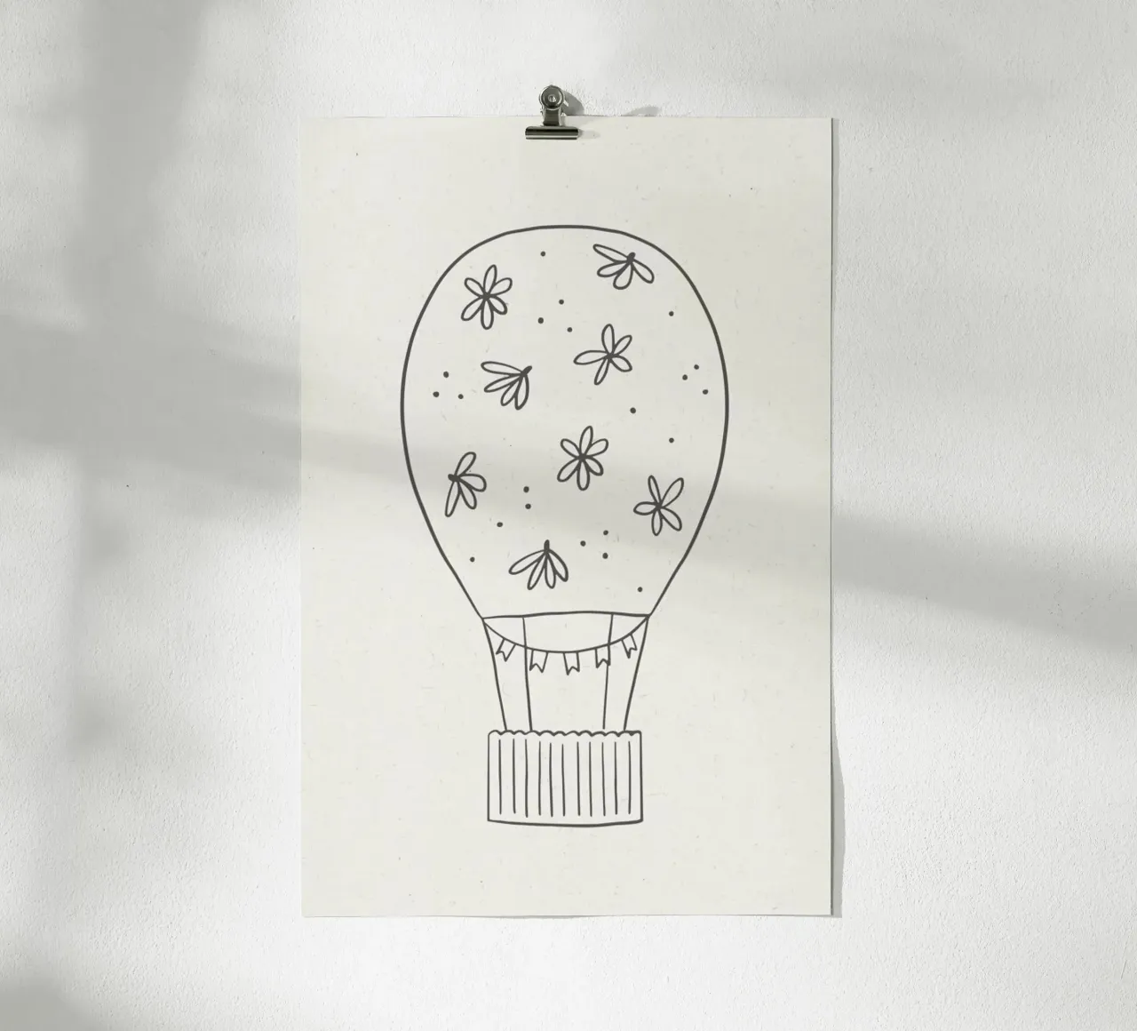 Balloon Sketch poster da KRUTH DESIGN