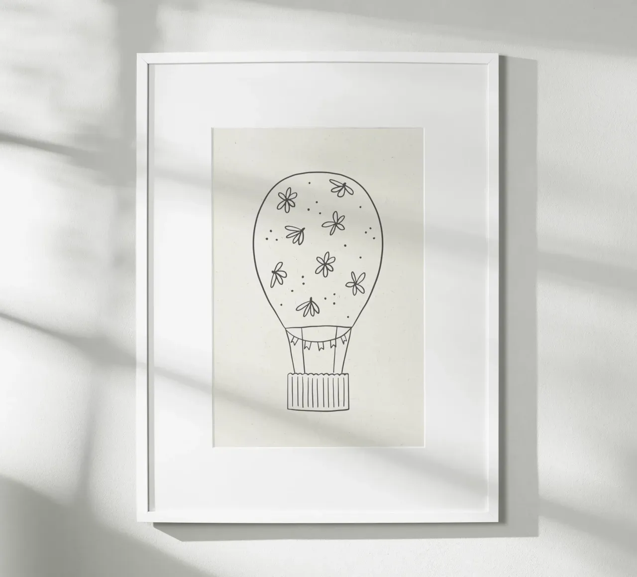 Balloon Sketch poster da KRUTH DESIGN