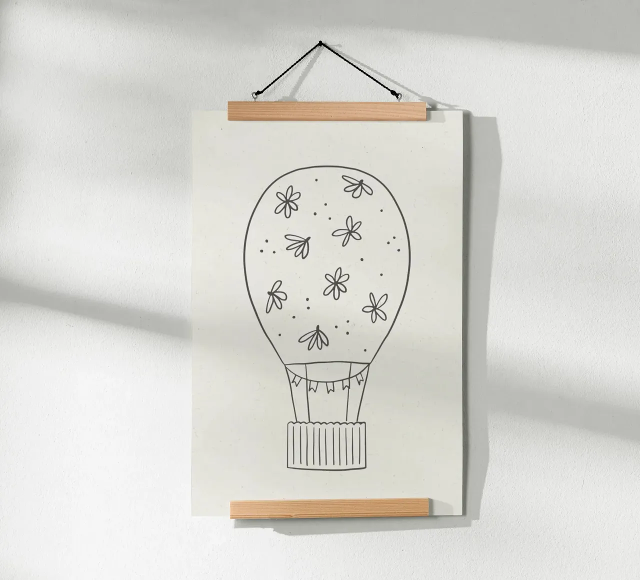 Balloon Sketch poster da KRUTH DESIGN
