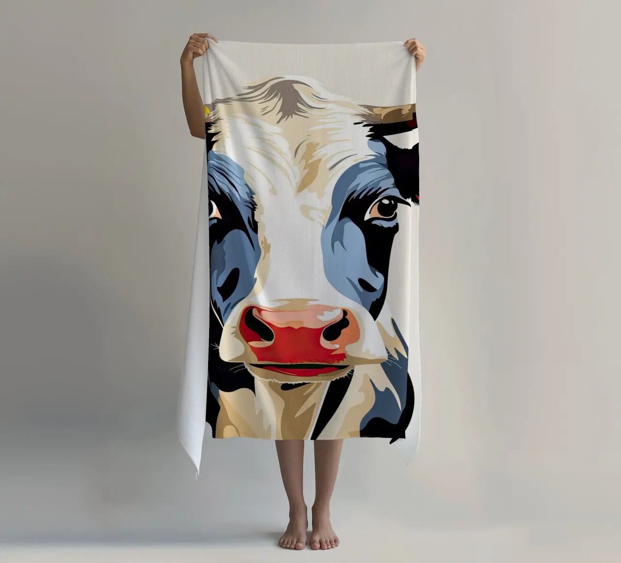Wall-art by Imagine beach towel by Imagine