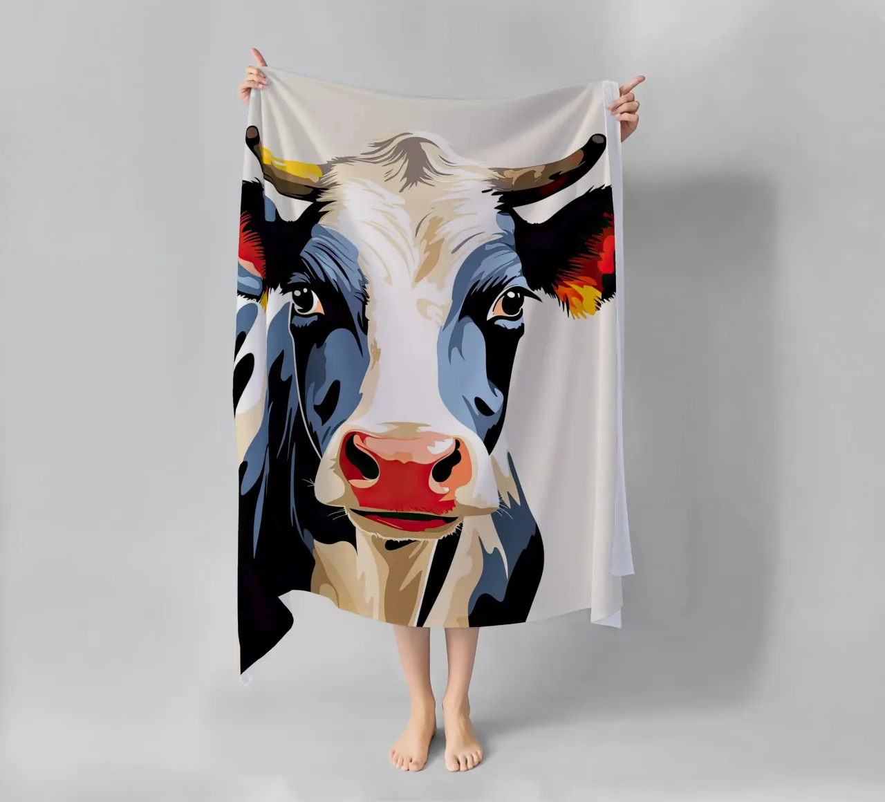 Wall-art by Imagine beach towel by Imagine