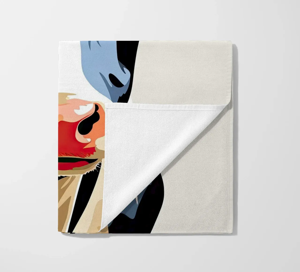 Wall-art by Imagine beach towel by Imagine