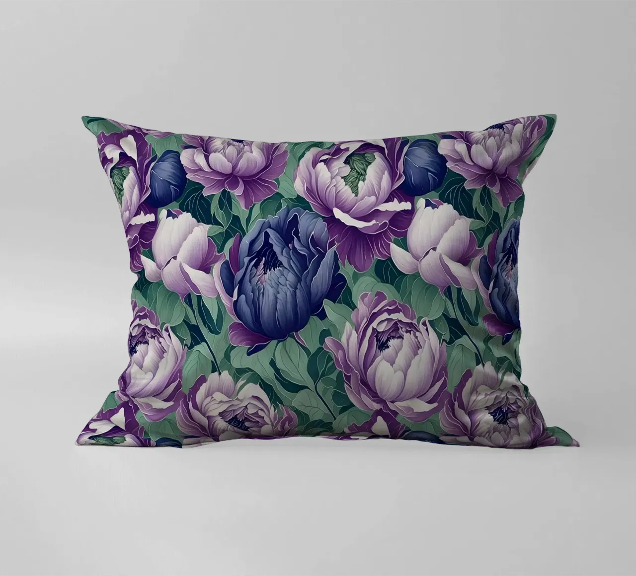 Peonie antiche cuscino da Nina May Design Studio