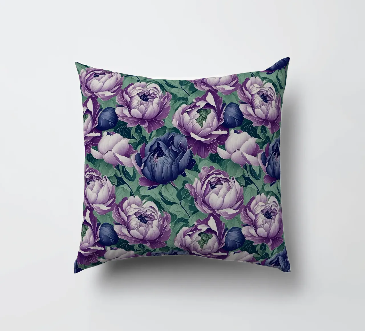 Peonie antiche cuscino da Nina May Design Studio
