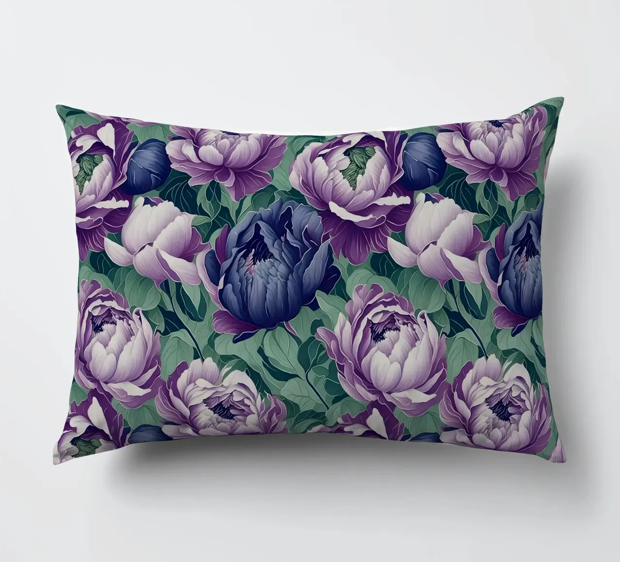 Peonie antiche cuscino da Nina May Design Studio